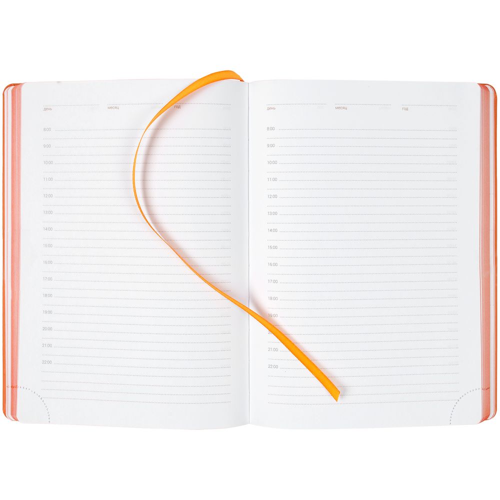 Ежедневник Factor ver.1, недатированный, оранжевый / Миниатюра WWW (1000)