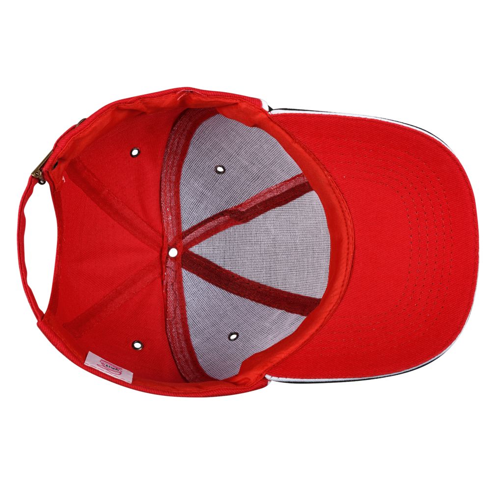 Бейсболка Unit Smart, черная с красным / Миниатюра WWW (1000)