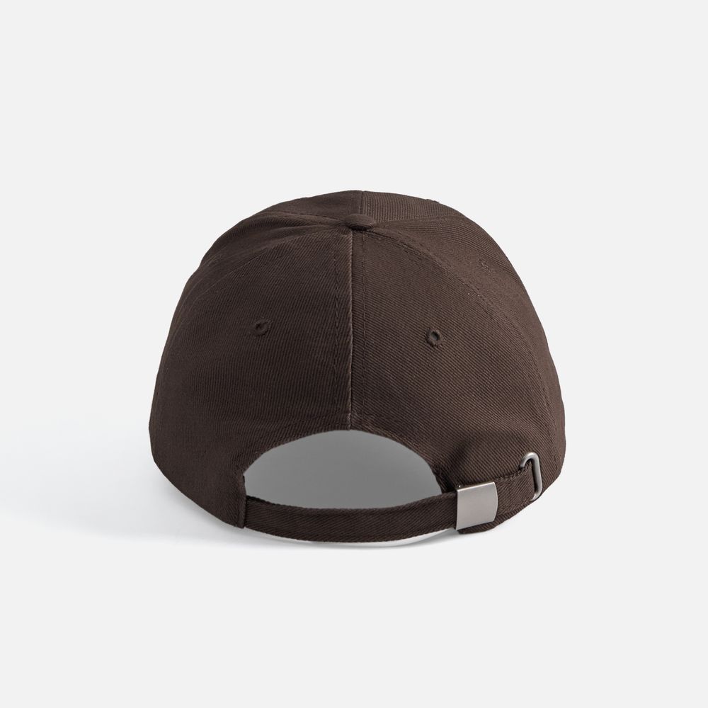 Бейсболка Buffalo, коричневая с бежевым / Миниатюра WWW (1000)