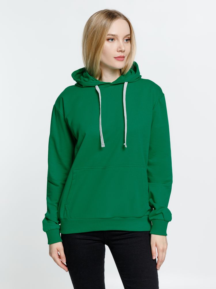 Толстовка с капюшоном Kirenga, зеленая / Миниатюра модельного (1000)