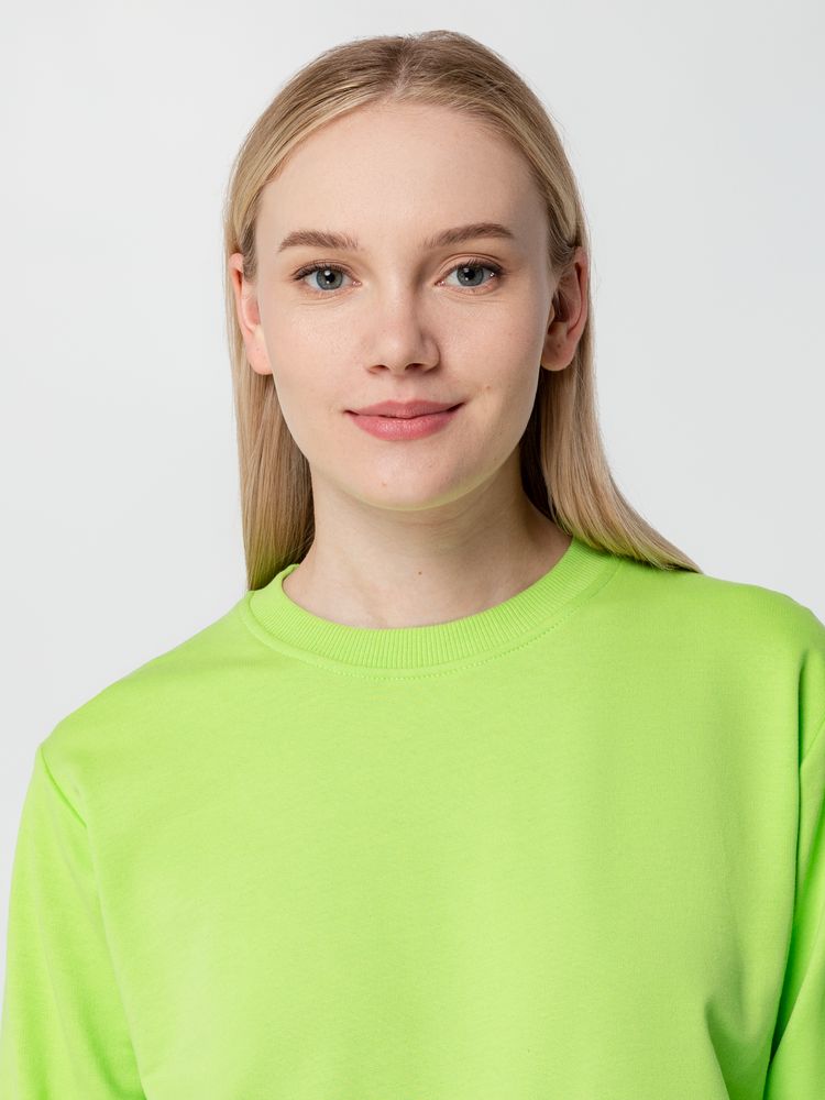 Свитшот Toima 2.0, зеленое яблоко / Миниатюра WWW (1000)