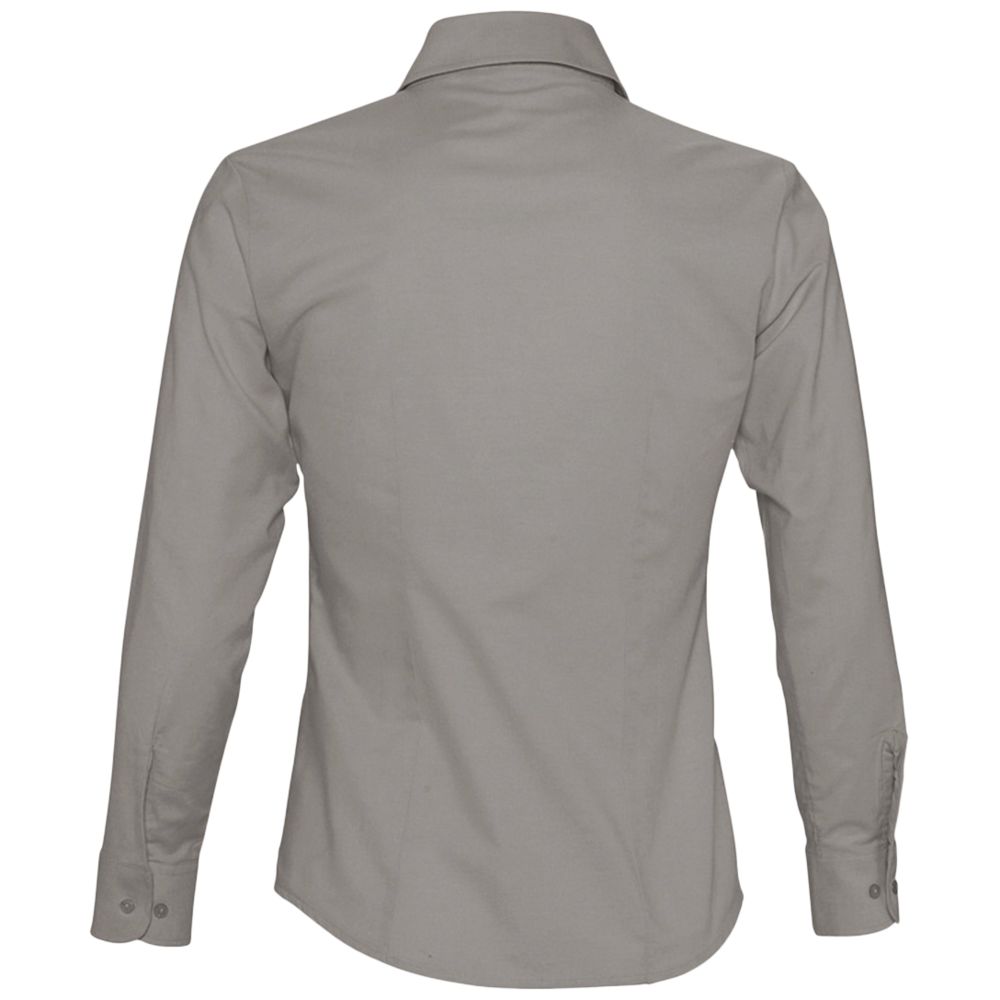 Рубашка женская с длинным рукавом Embassy, серая / Миниатюра WWW (1000)