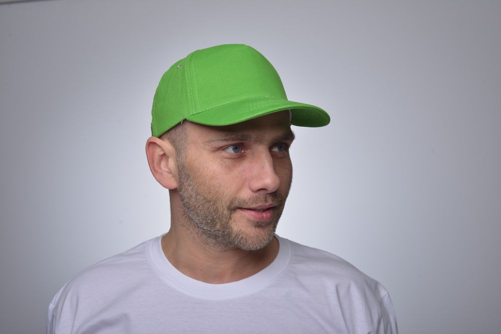 Бейсболка Unit Standard, ярко-зеленая / Миниатюра WWW (1000)