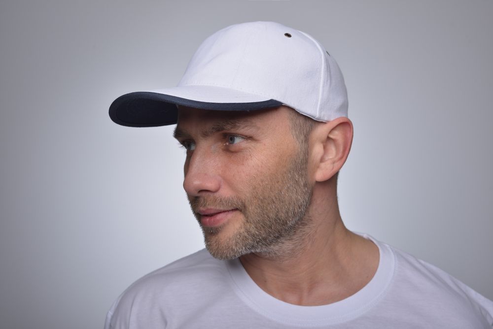 Бейсболка Unit Trendy, серая с черным / Миниатюра WWW (1000)