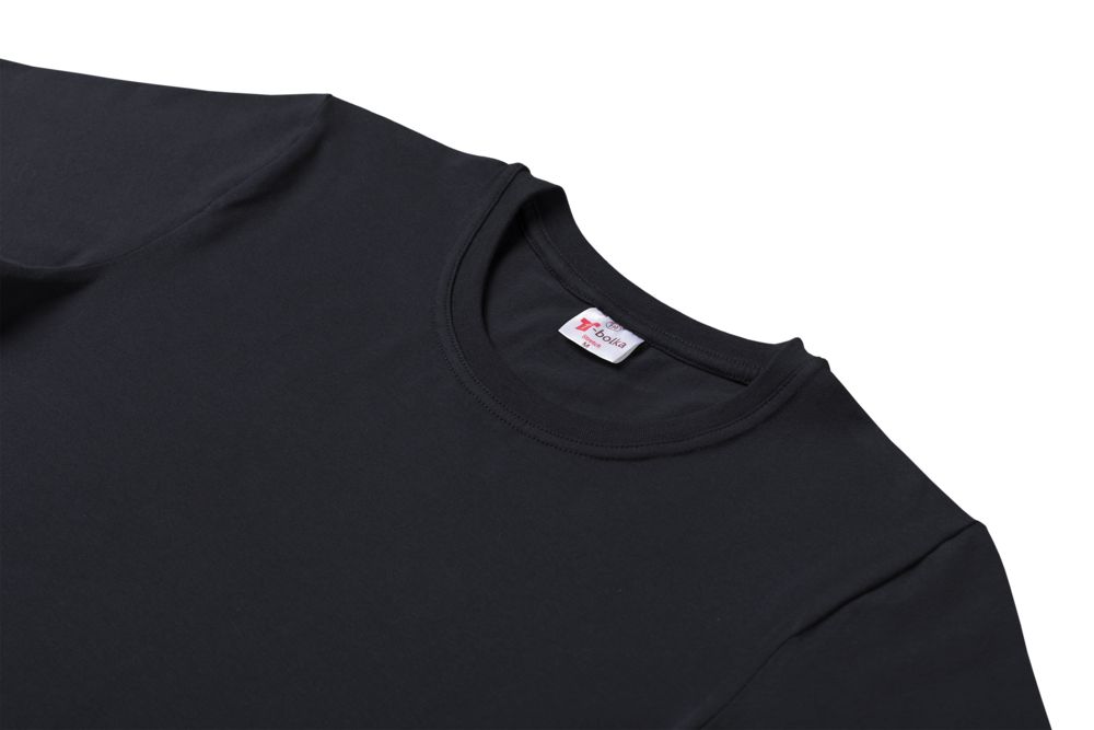 Футболка мужская T-bolka Stretch, черная / Миниатюра WWW (1000)