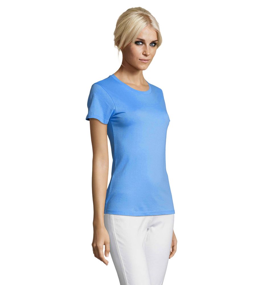 Футболка женская Regent Women, голубая / Миниатюра WWW (1000)
