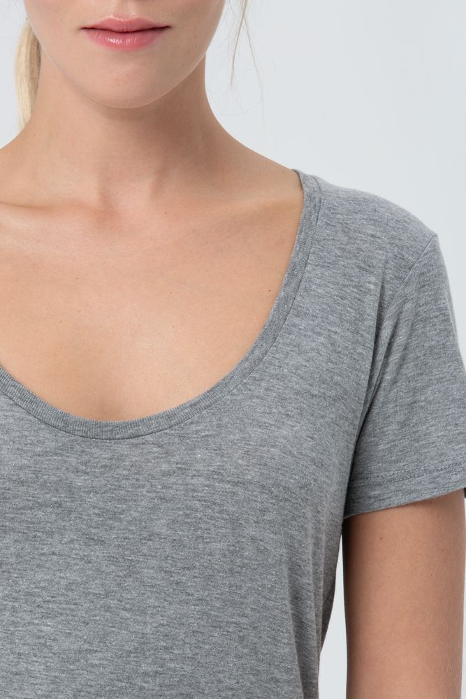 Футболка женская Metropolitan, серый меланж / Миниатюра WWW (1000)