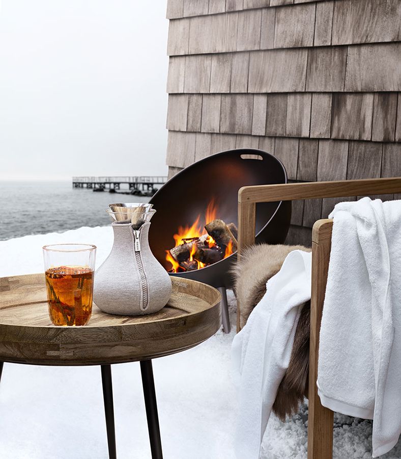 Чайник заварочный Tea Maker в чехле, темно-серый / Миниатюра WWW (1000)