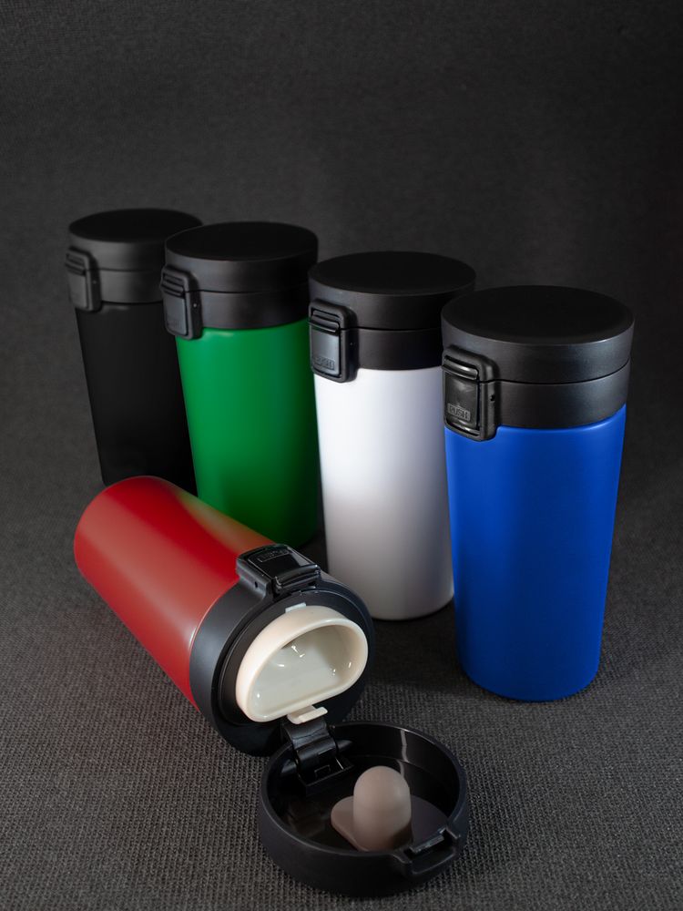 Термостакан с ситечком No Leak Infuser, синий / Миниатюра WWW (1000)