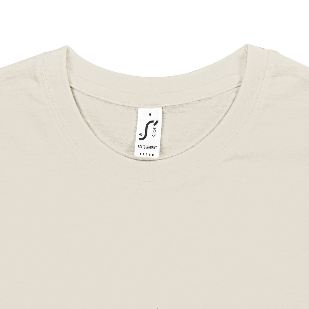 Футболка унисекс Regent 150, светло-бежевая / Миниатюра WWW (1000)