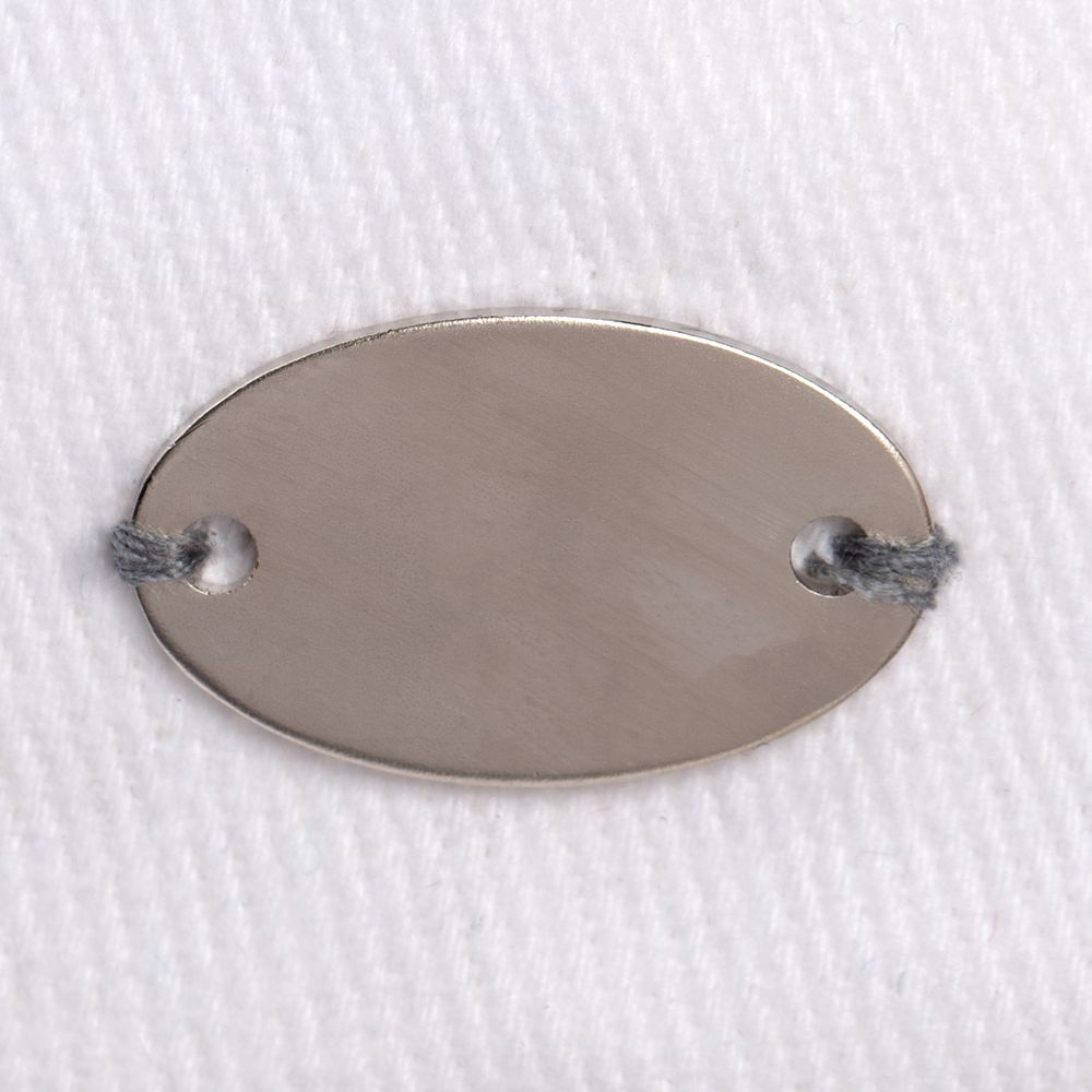 Шильдик металлический Alfa, овальный / Миниатюра WWW (1000)