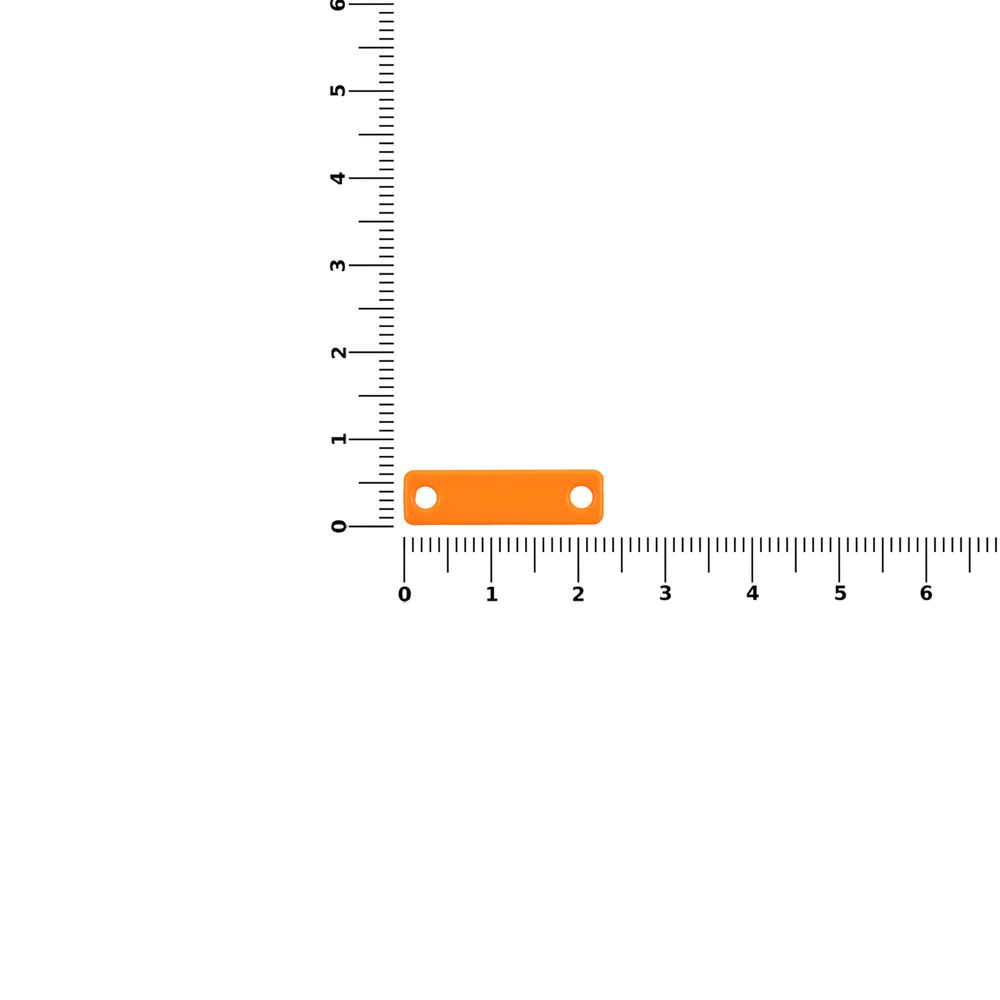 Шильдик металлический Alfa Liten, оранжевый неон / Миниатюра WWW (1000)