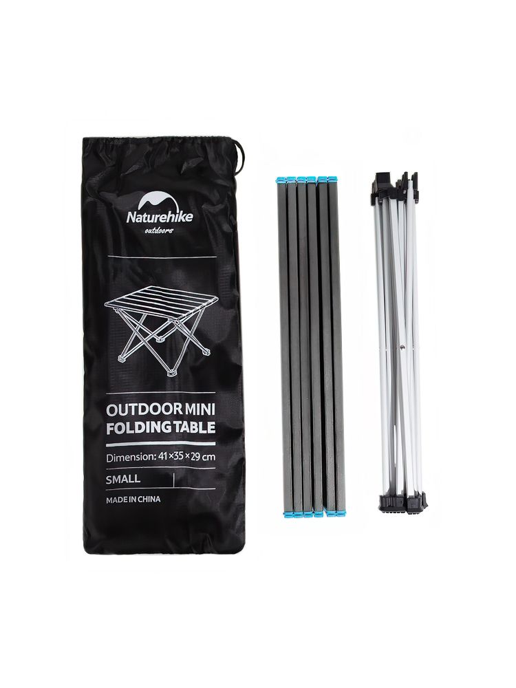 Стол Tourist Twist складной, темно-серый / Миниатюра WWW (1000)