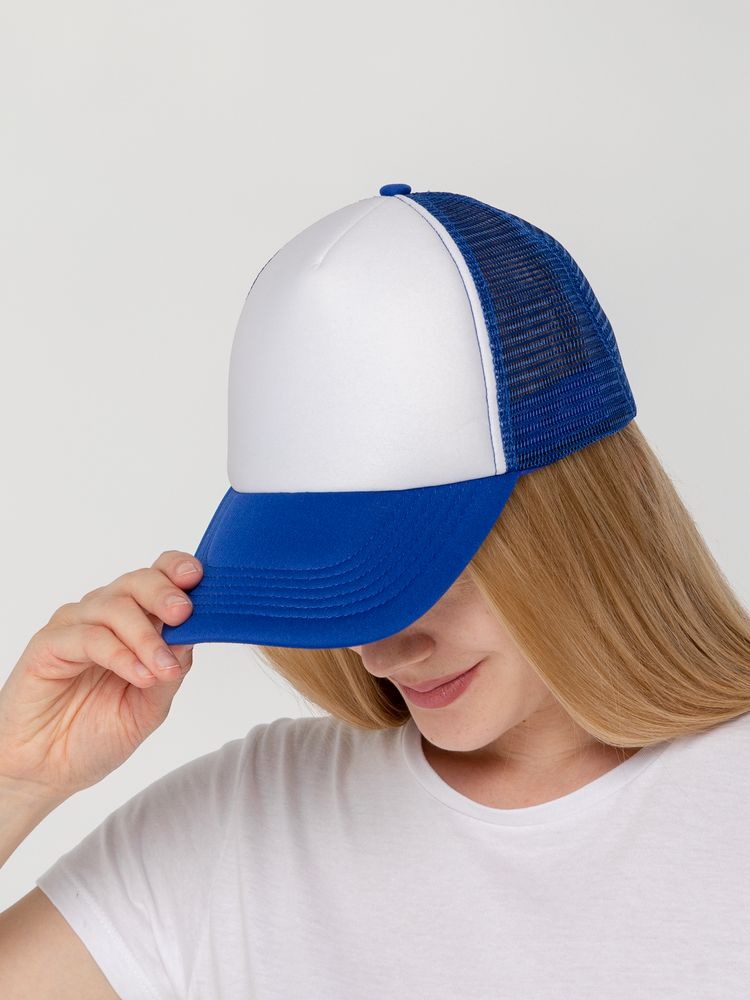 Бейсболка Sunbreaker, ярко-синяя с белым / Миниатюра WWW (1000)