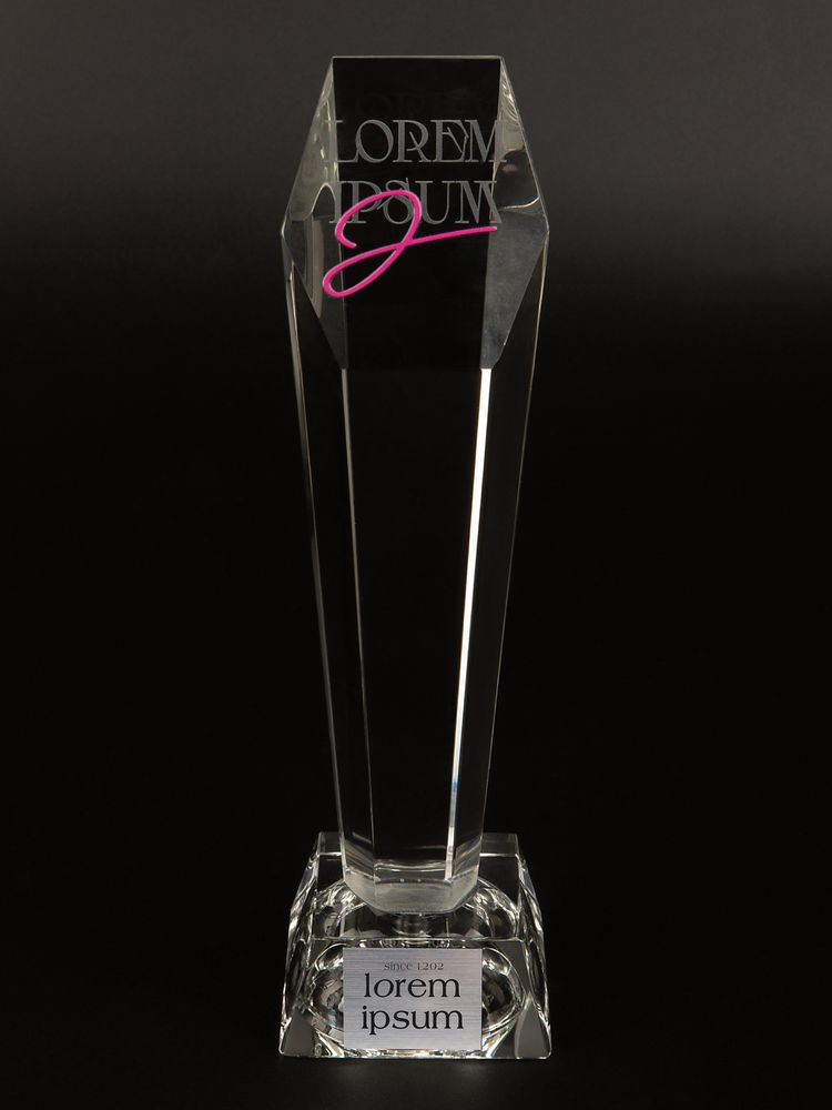 Стела Afterglow с подсветкой, малая, в подарочной упаковке / Миниатюра WWW (1000)