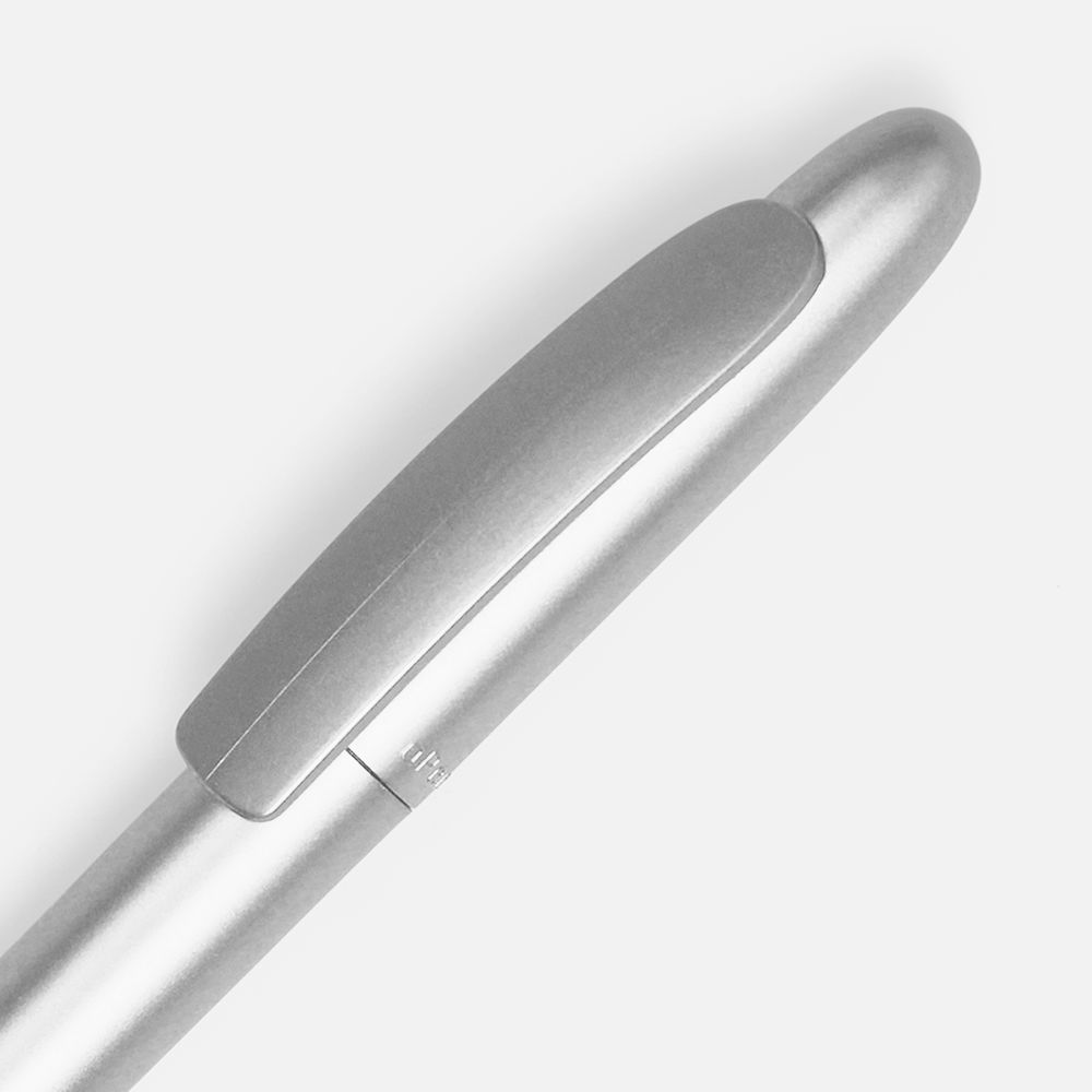 Ручка шариковая Moor Silver, серебристый металлик / Миниатюра WWW (1000)