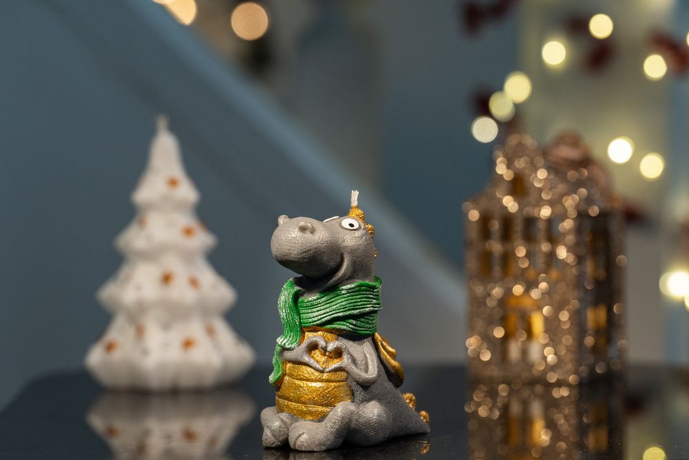 Свеча «Дракоша Luv» / Миниатюра WWW (1000)