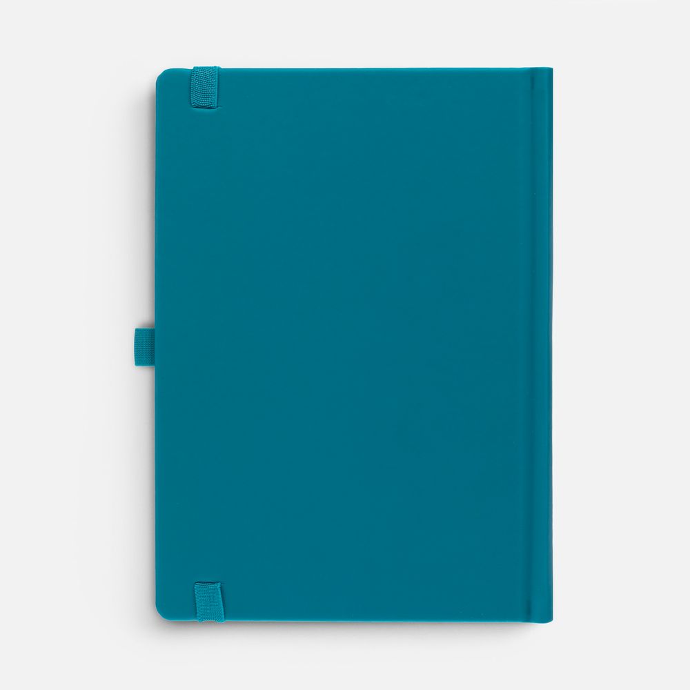 Ежедневник Favor Metal, недатированный, бирюзовый / Миниатюра WWW (1000)