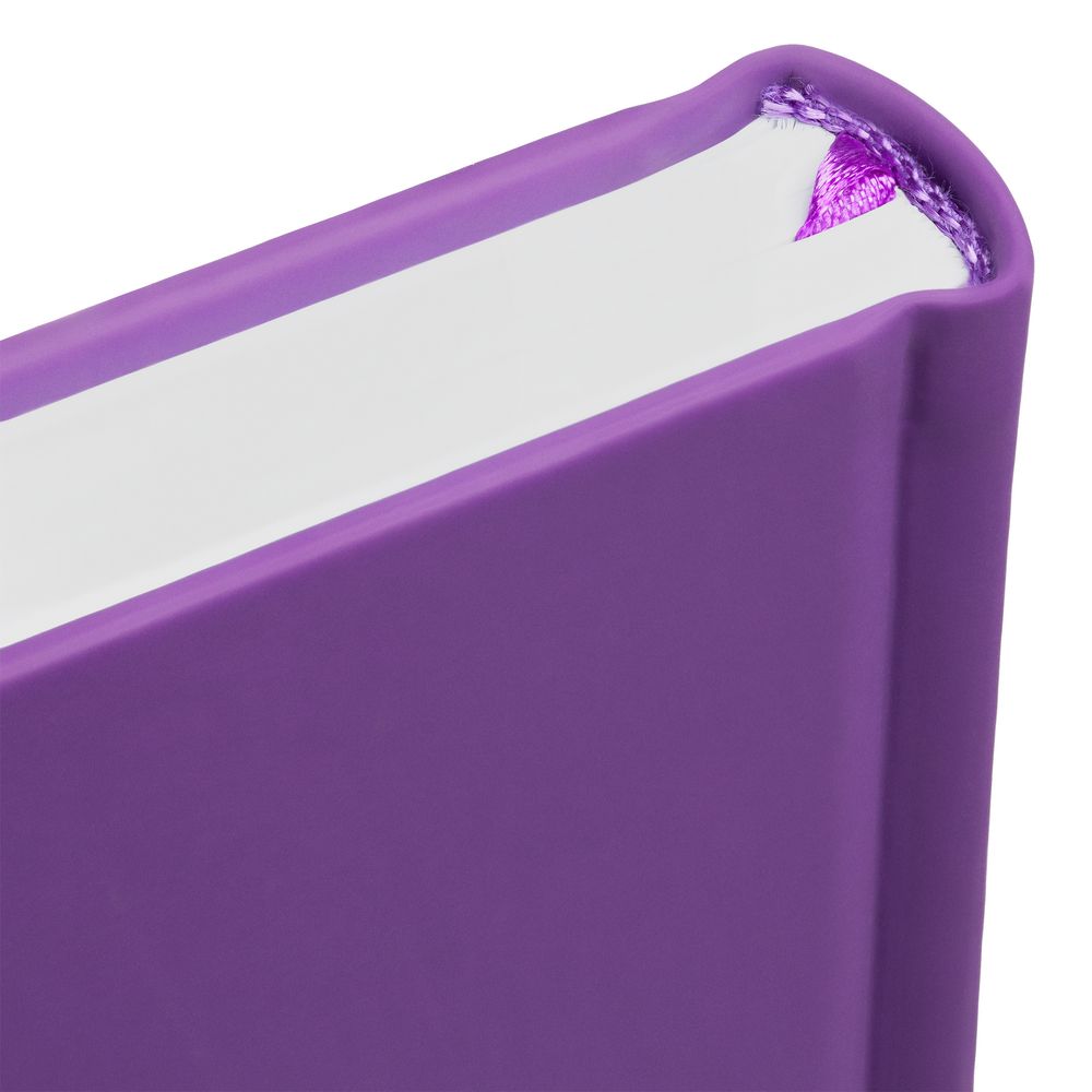 Ежедневник Favor Metal, недатированный, фиолетовый / Миниатюра WWW (1000)