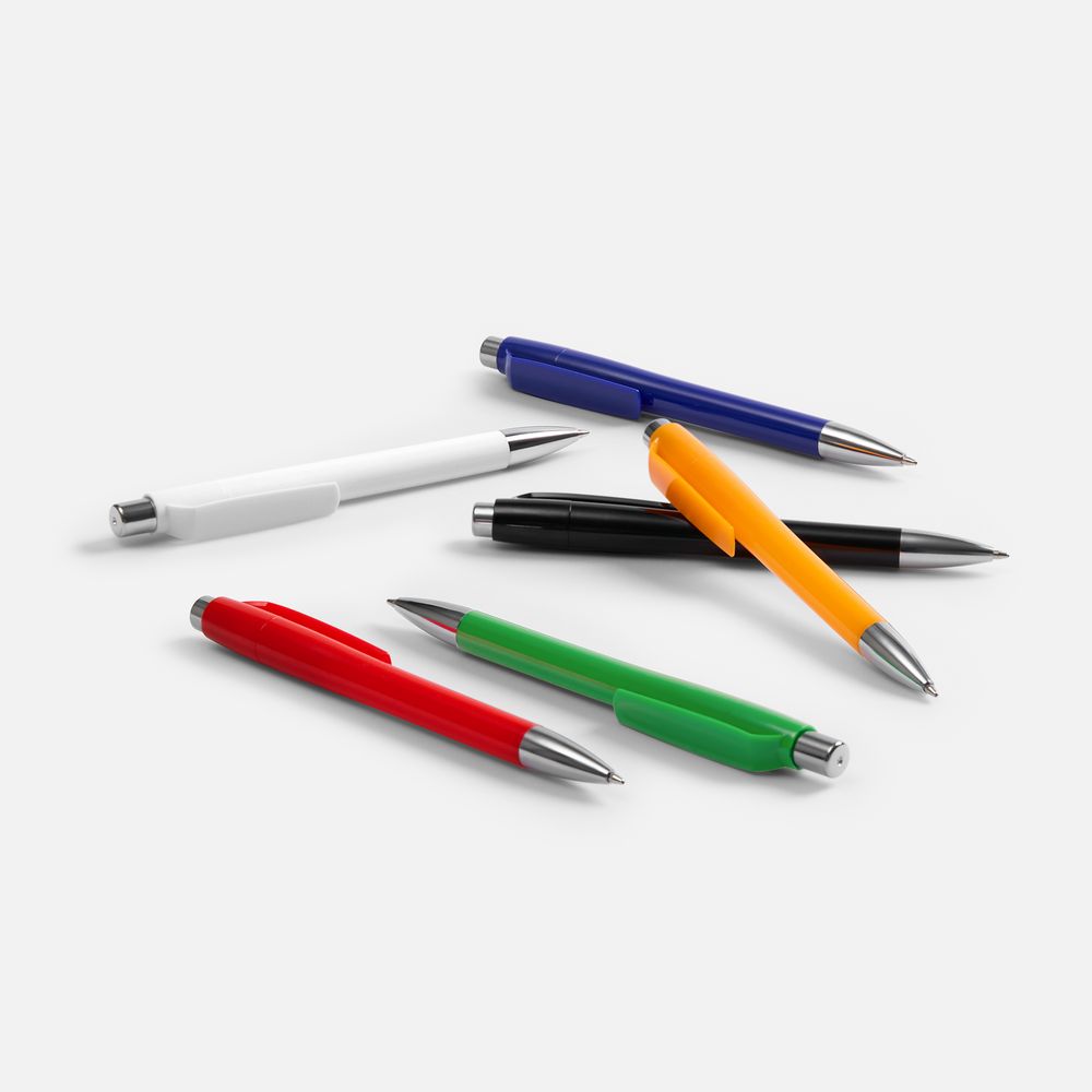 Ручка шариковая Klippa, синяя / Миниатюра WWW (1000)