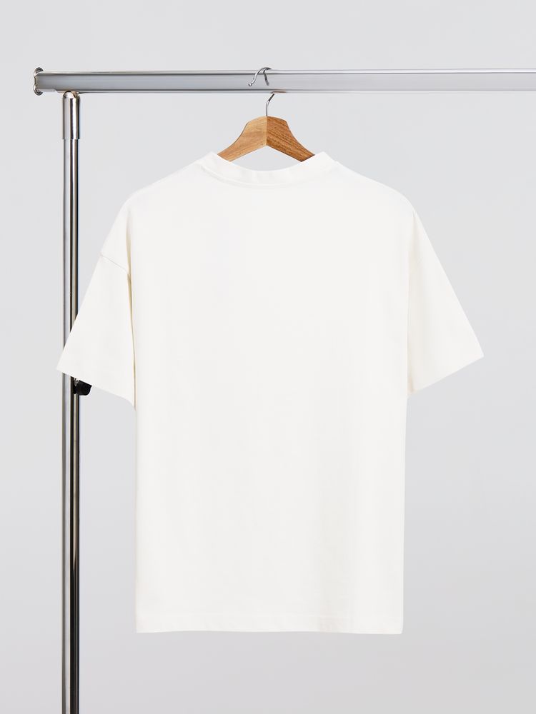 Футболка оверсайз унисекс Sinkopa, молочно-белая / Миниатюра WWW (1000)