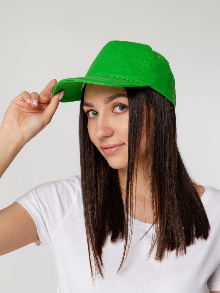 Бейсболка Unit Standard, ярко-зеленая / Миниатюра WWW (1000)