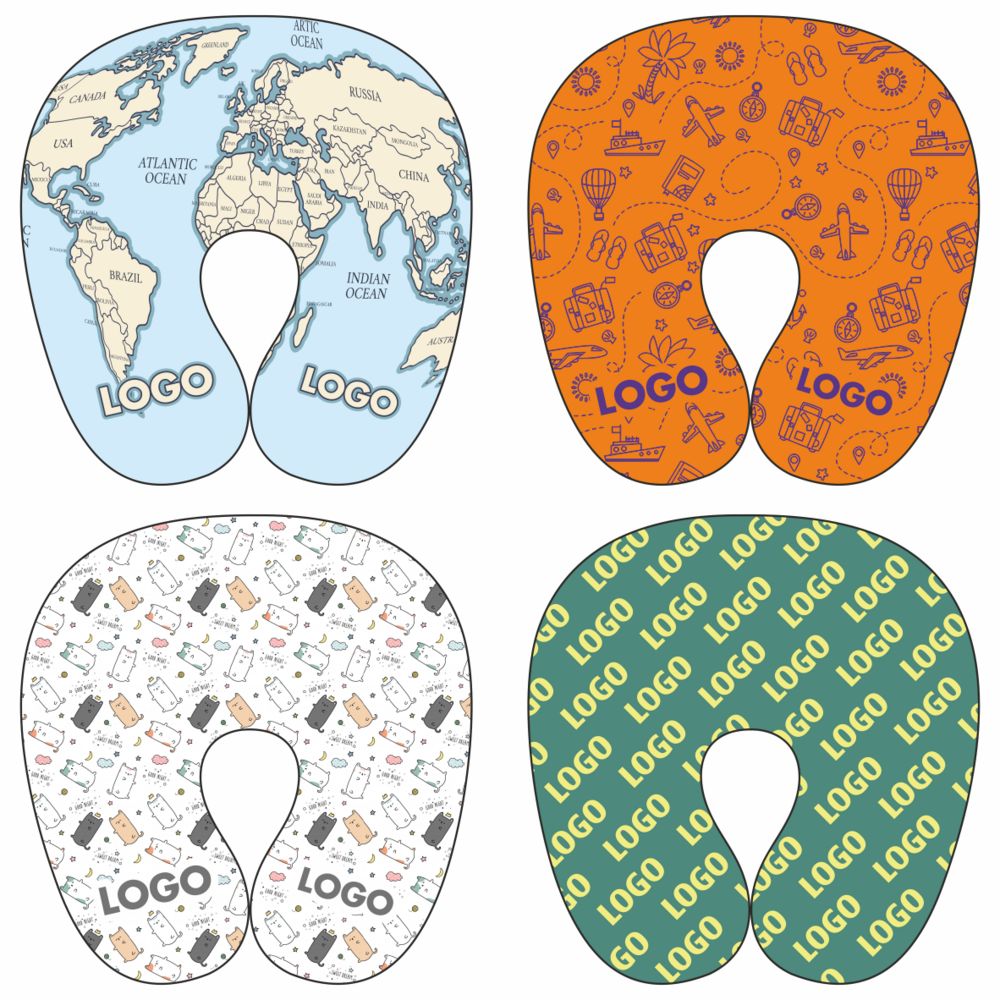 Подушка дорожная Kopf с печатью на заказ / Миниатюра WWW (1000)