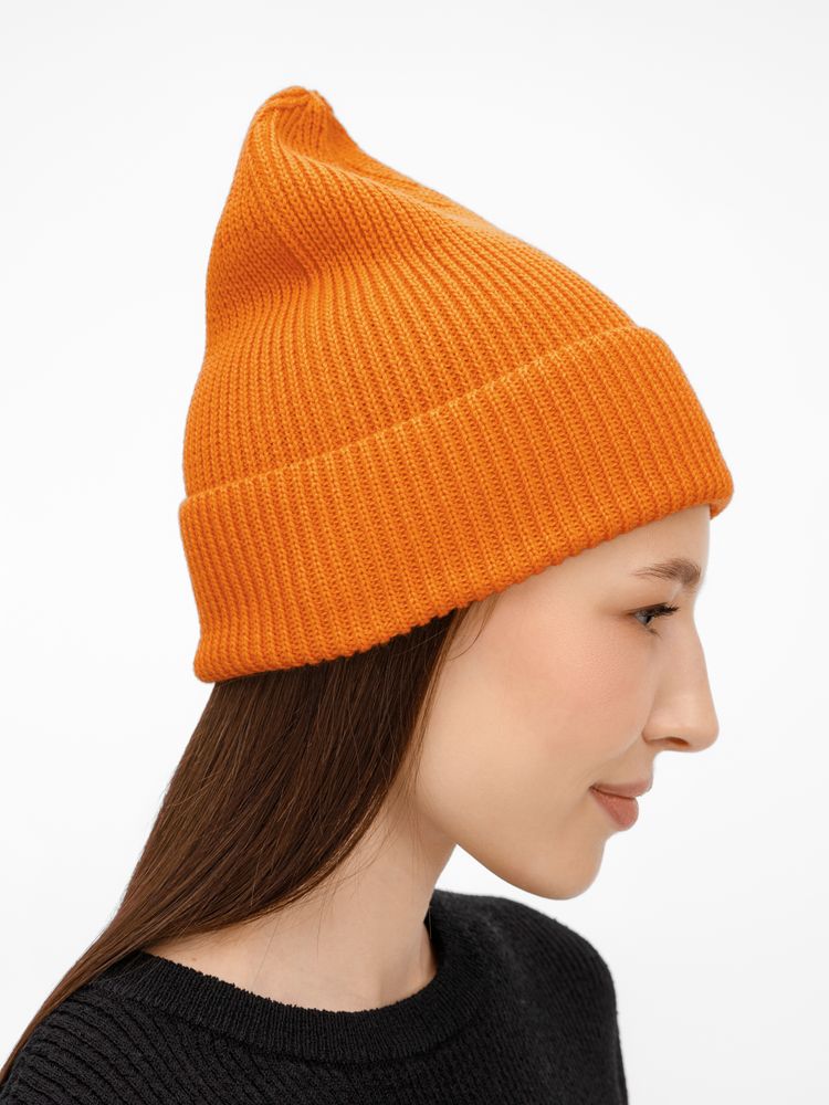 Шапка Nobilis Mono, оранжевая (абрикос) / Миниатюра WWW (1000)