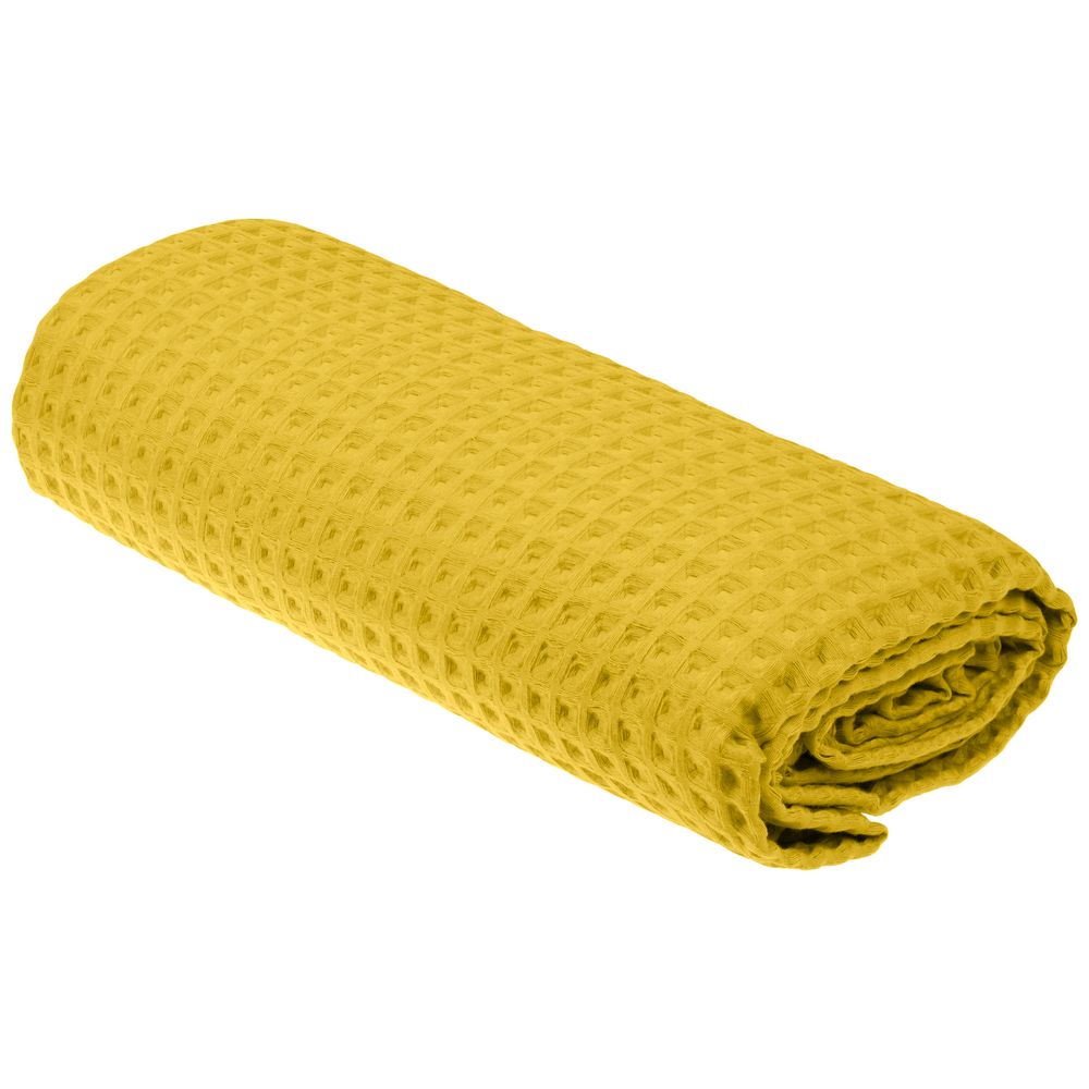 Плед Boho, горчичный / Миниатюра WWW (1000)