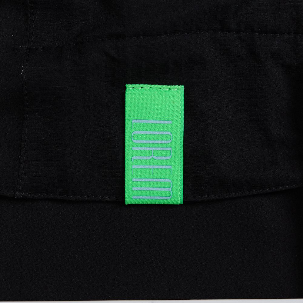 Жилет унисекс Sfera, черный / Миниатюра нанесения (1000)