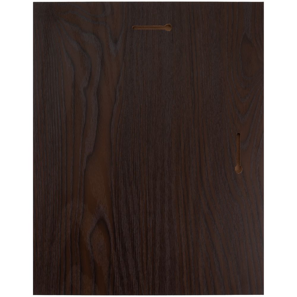 Плакетка Plaque XL, венге с золотистой пластиной / Миниатюра WWW (1000)