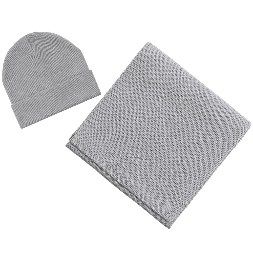 Шарф Glenn, светло-серый / Миниатюра WWW (1000)