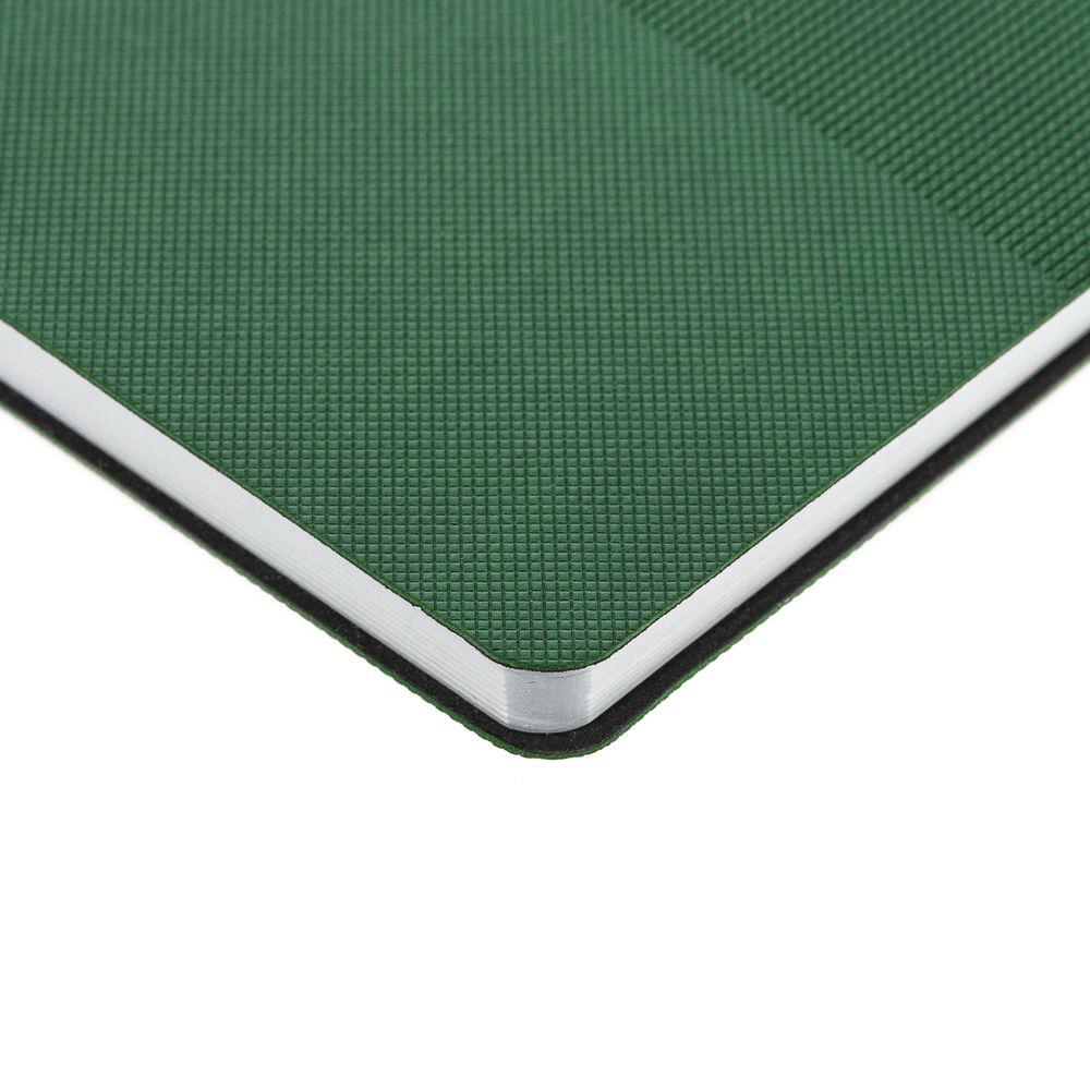 Ежедневник Knit, недатированный, зеленый / Миниатюра WWW (1000)