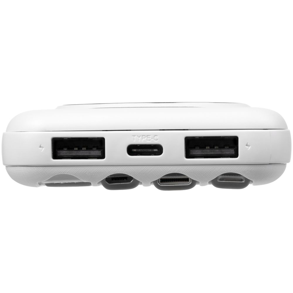 Внешний аккумулятор Omni Qi 10000 мАч, белый / Миниатюра WWW (1000)