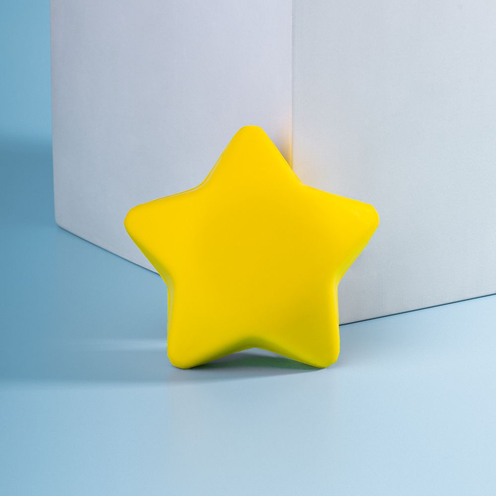 Антистресс «Звезда», желтый / Миниатюра WWW (1000)