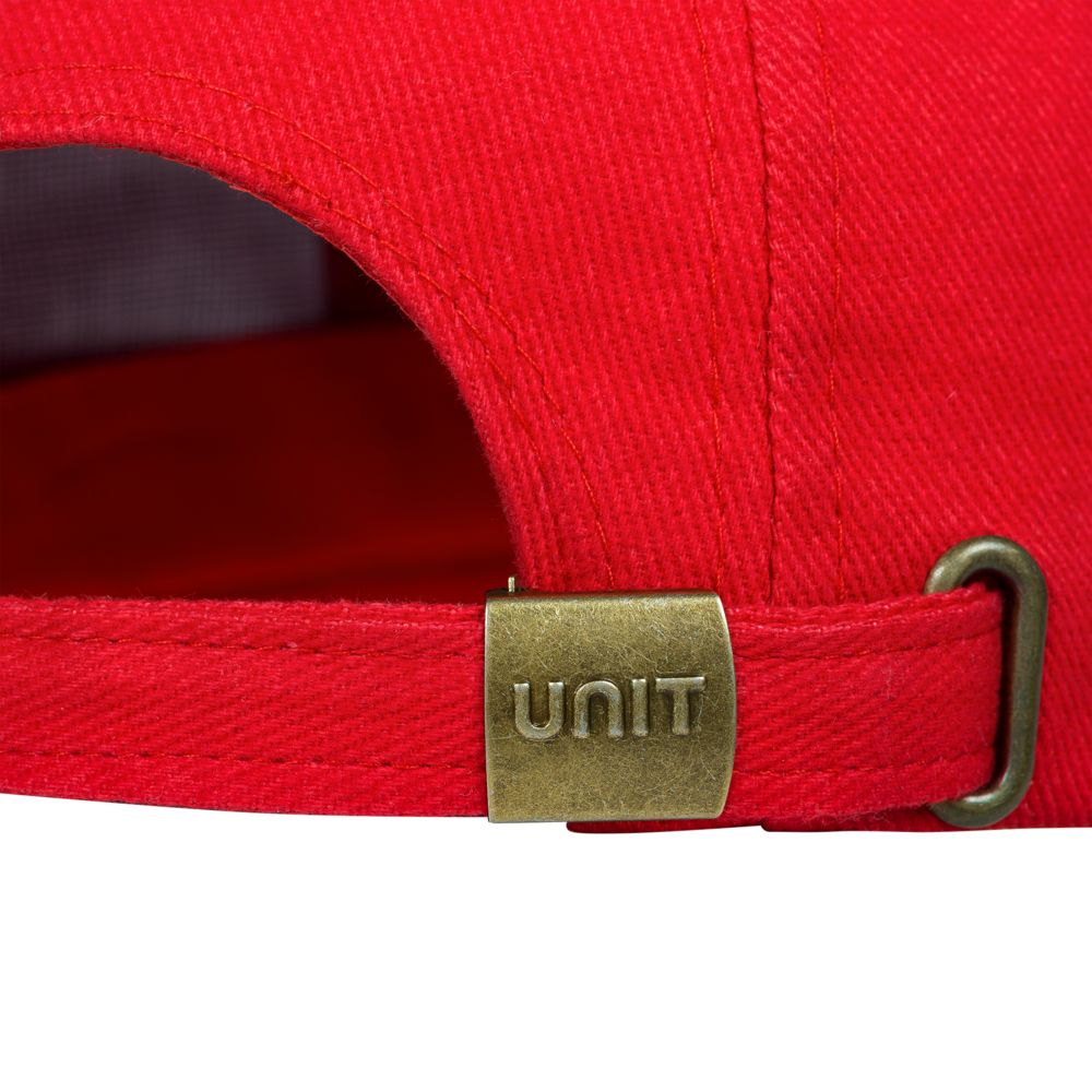 Бейсболка Unit Smart, черная с красным / Миниатюра WWW (1000)