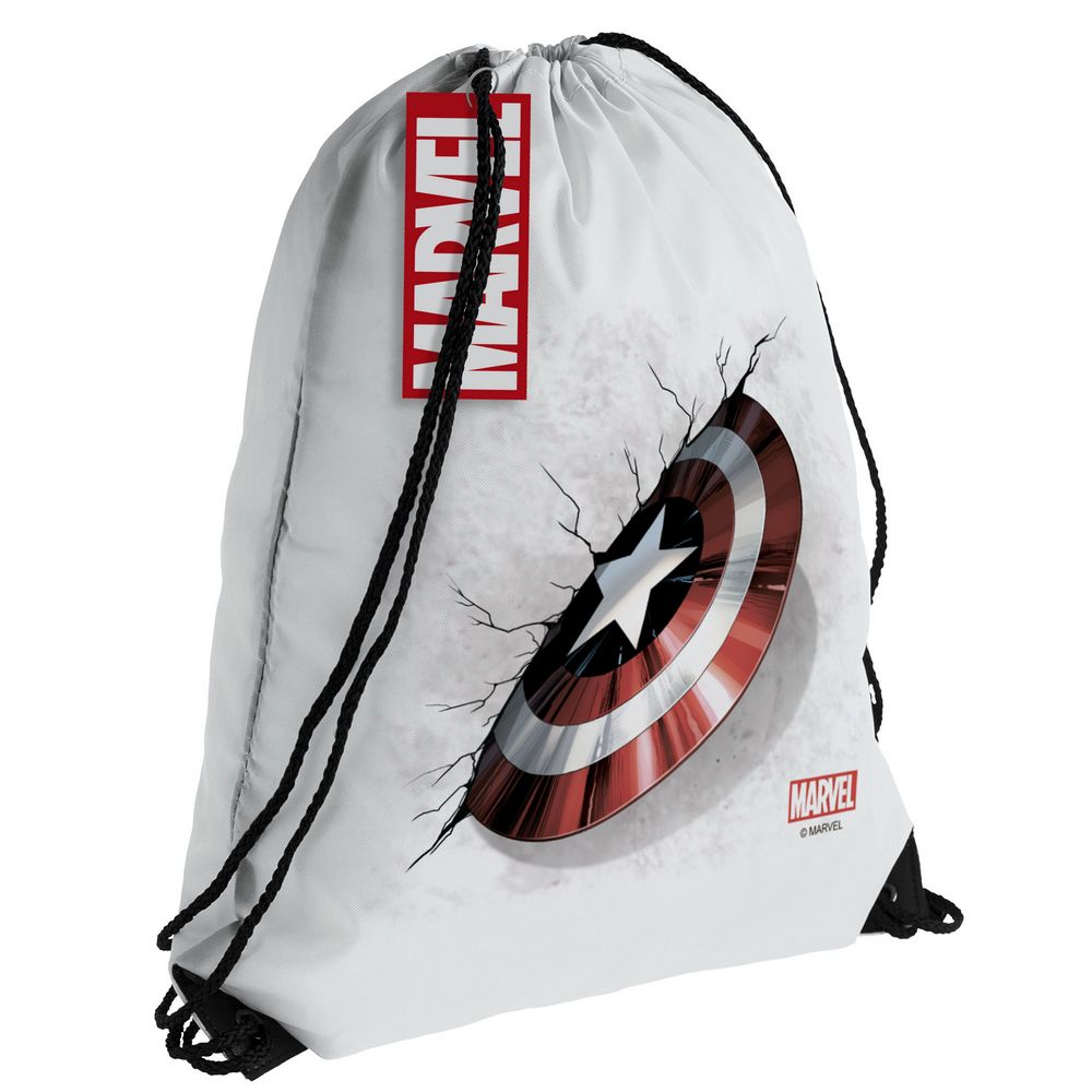 Рюкзак «Щит Капитана Америки», белый / Миниатюра WWW (1000)