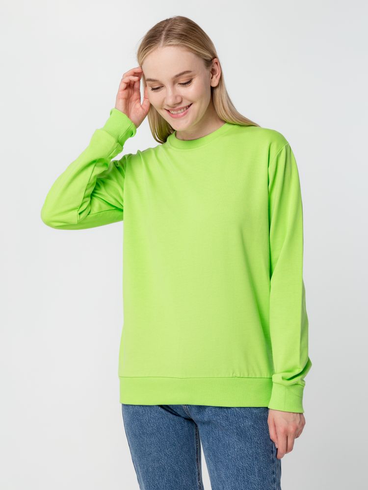 Свитшот Toima 2.0, зеленое яблоко / Миниатюра WWW (1000)