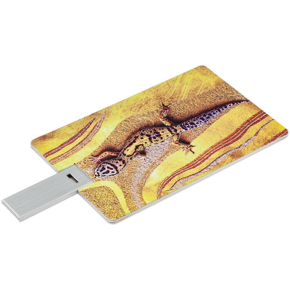 Флешка «Хозяйка огня», 8 Гб, серебристая / Миниатюра WWW (1000)