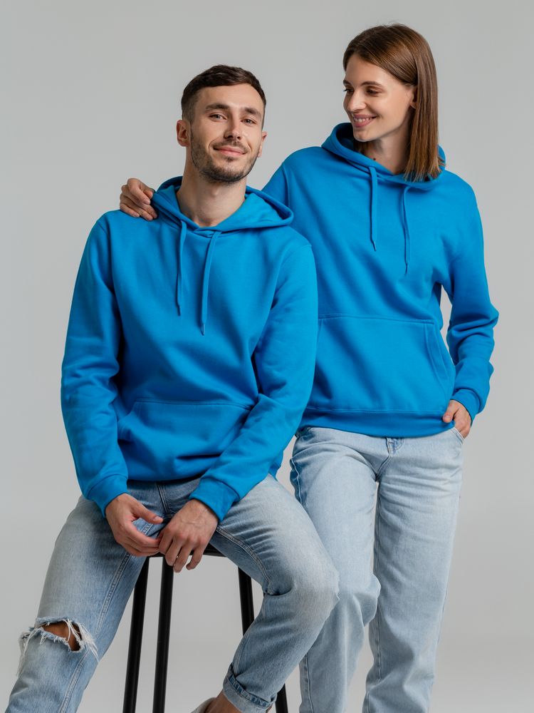 Толстовка с капюшоном Snake II бирюзовая / Миниатюра WWW (1000)