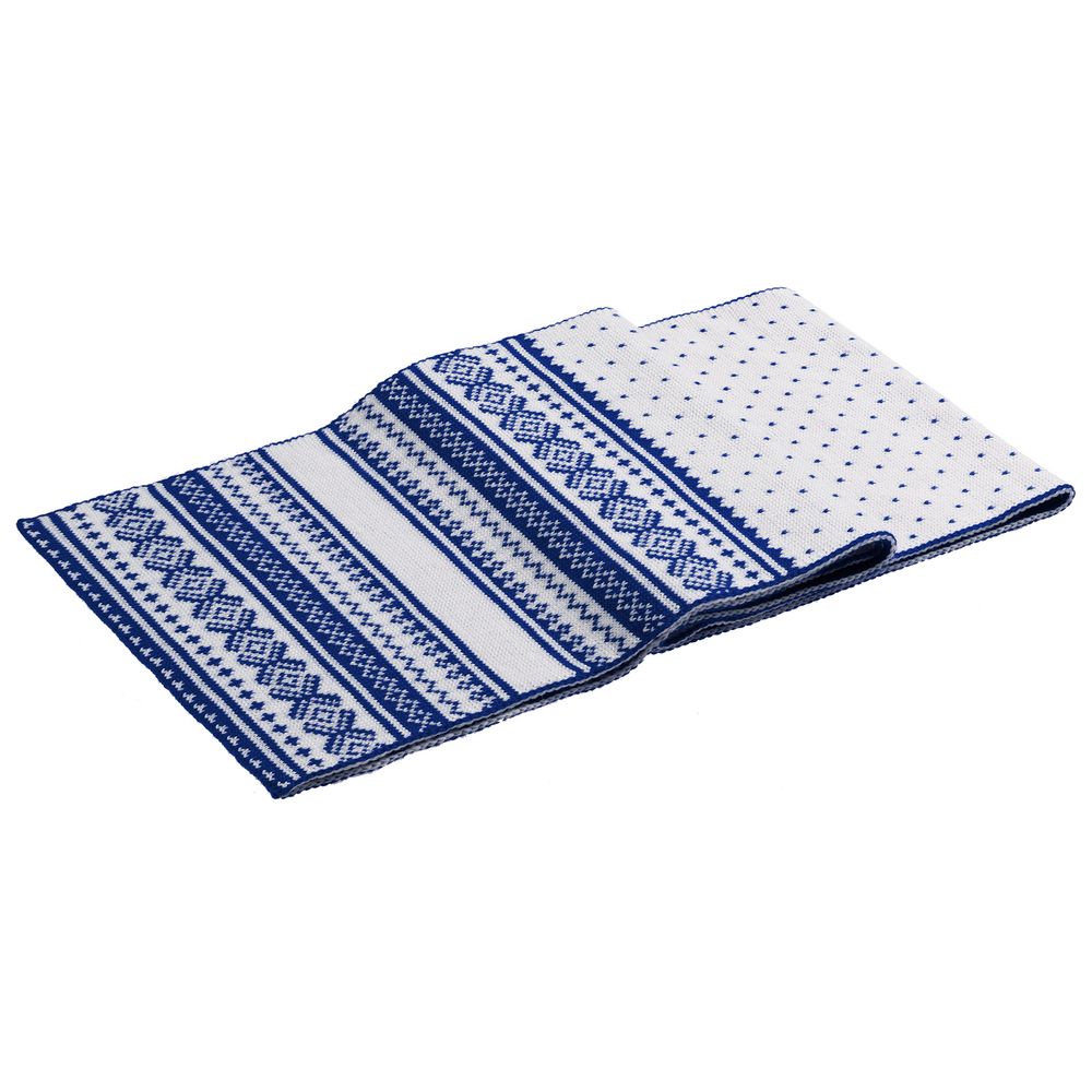 Шарф Lambient, синий с белым / Миниатюра WWW (1000)