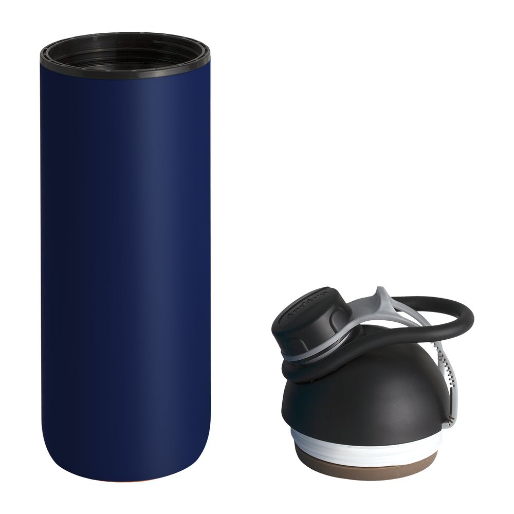 Бутылка для воды fixFlask, синяя / Миниатюра WWW (1000)