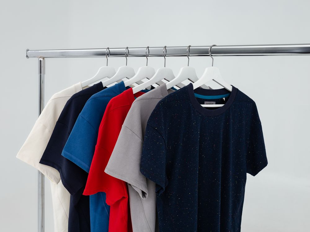 Футболка унисекс Kosmos 1.0, синий меланж / Миниатюра WWW (1000)