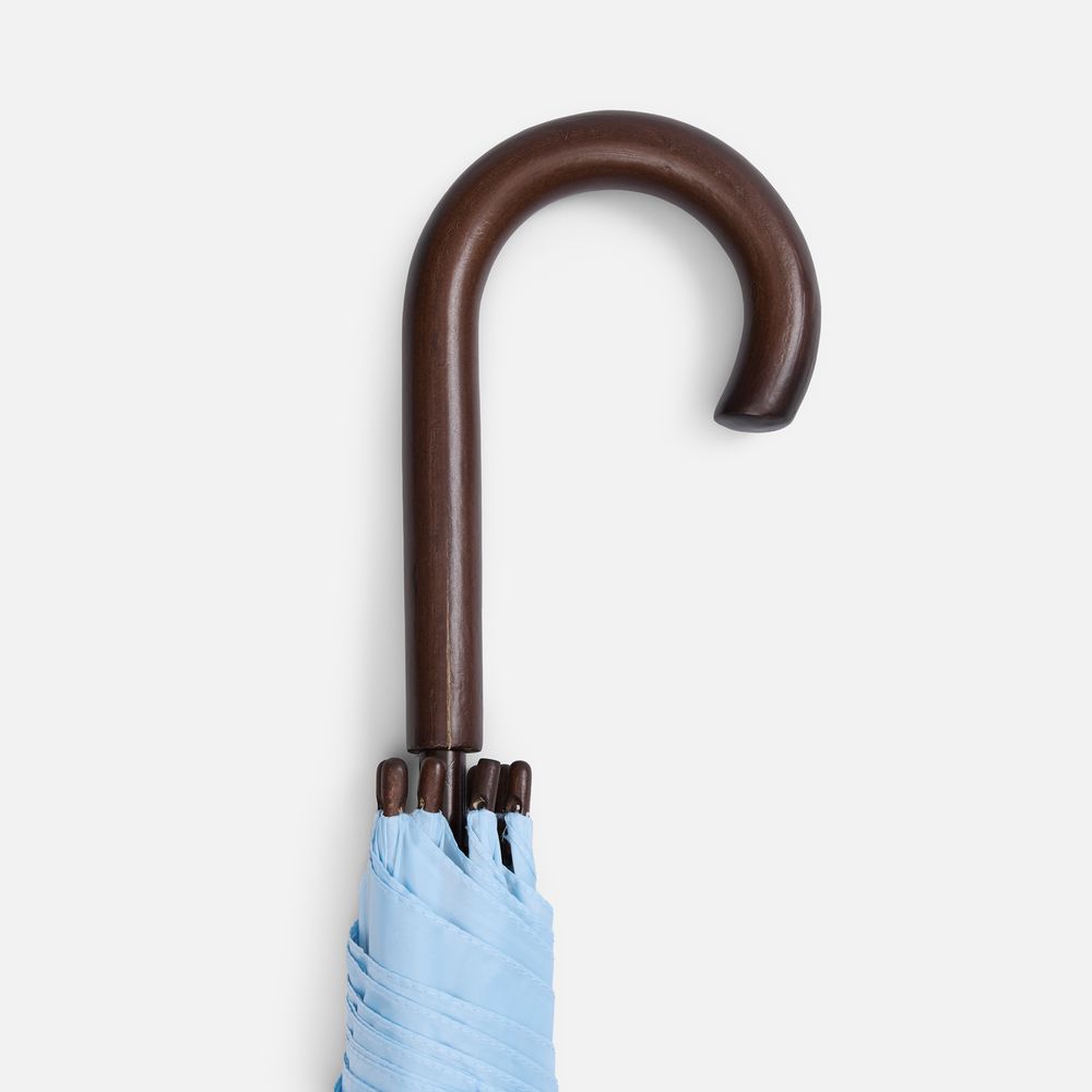 Зонт-трость Standard, голубой / Миниатюра WWW (1000)