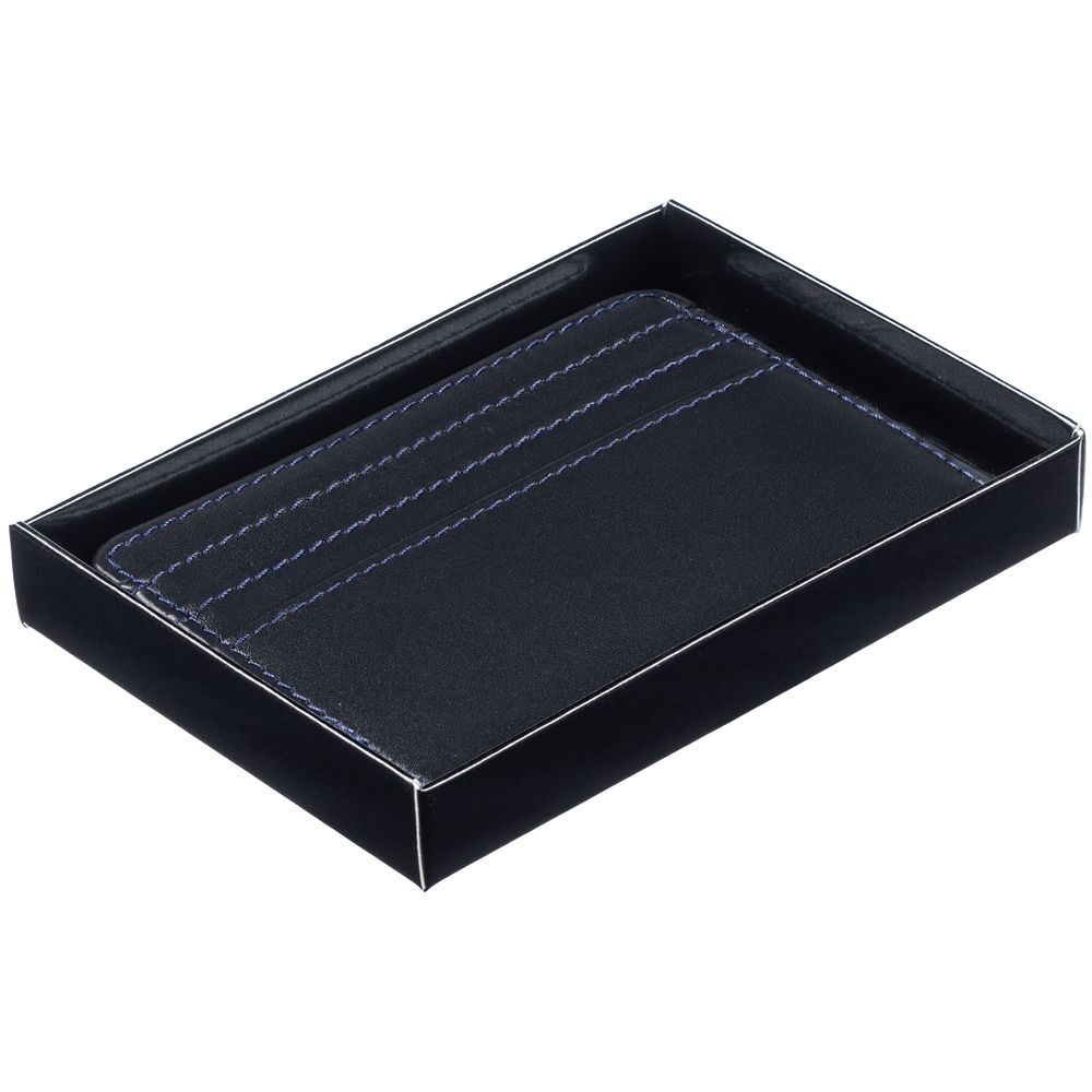 Чехол для карт Signature, синий с голубым / Миниатюра WWW (1000)