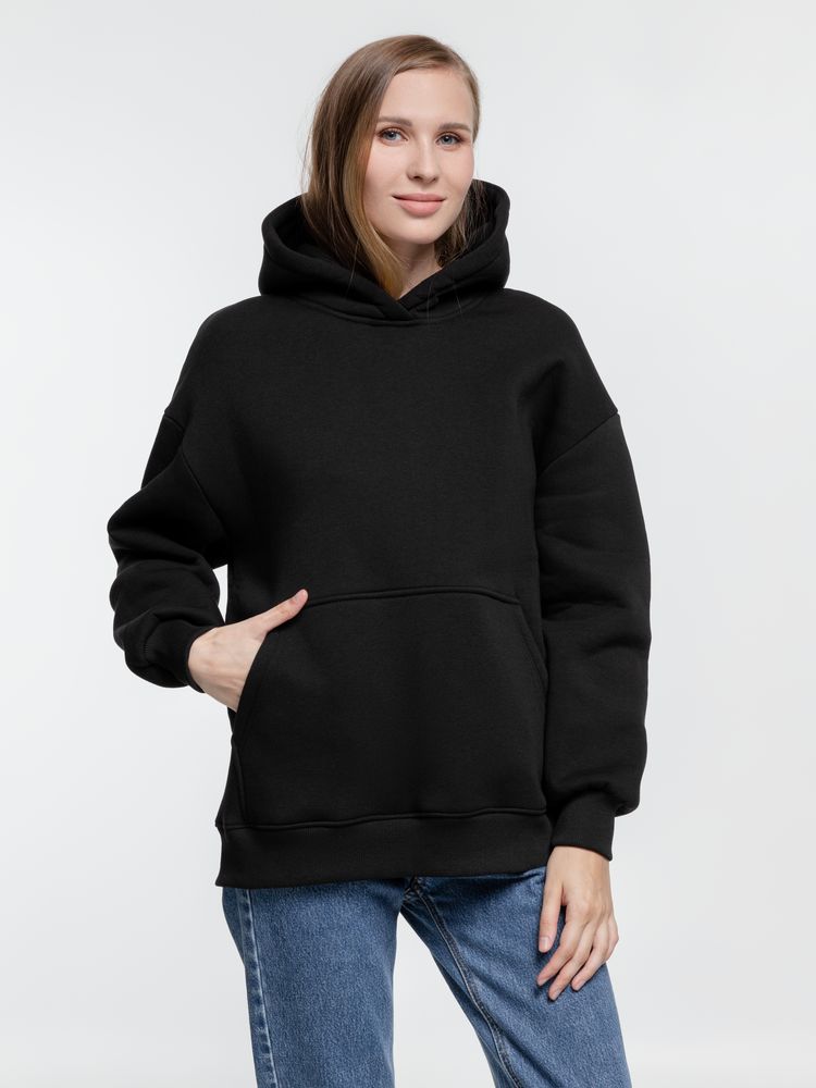 Худи оверсайз Kulonga Comfort Heavy, черное / Миниатюра WWW (1000)
