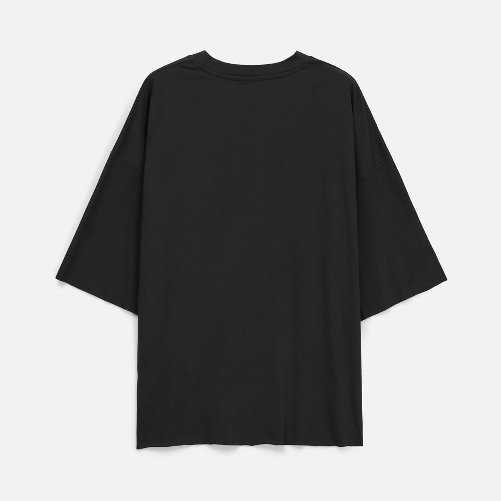 Футболка унисекс T1, черная / Миниатюра WWW (1000)