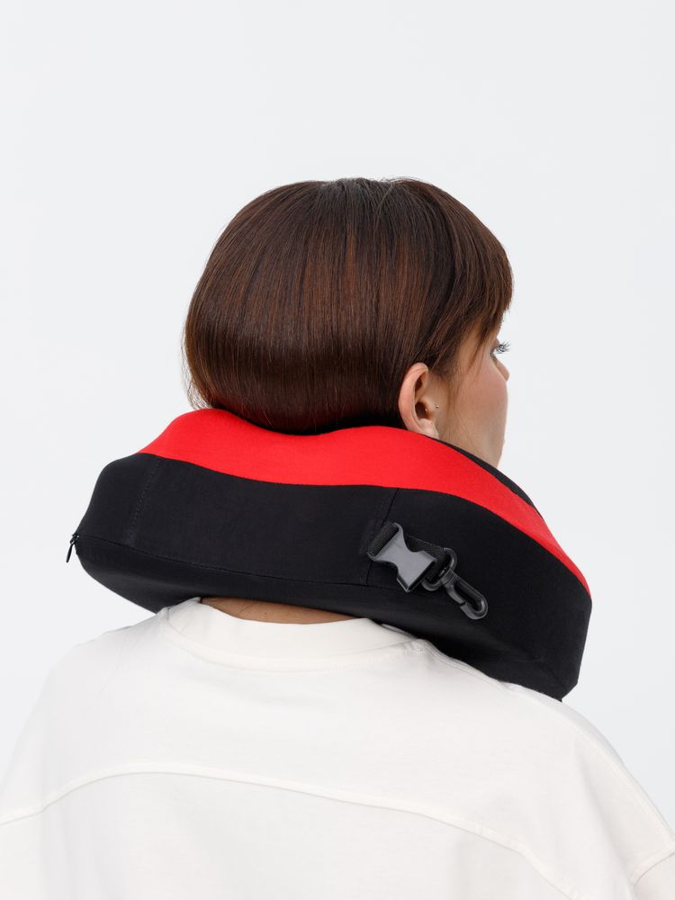 Дорожная подушка Piligrim, красная / Миниатюра WWW (1000)