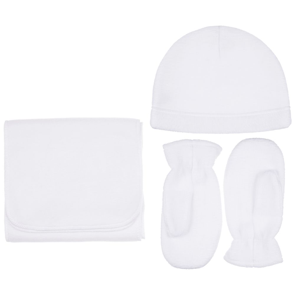 Шапка Fleecy, белая / Миниатюра WWW (1000)