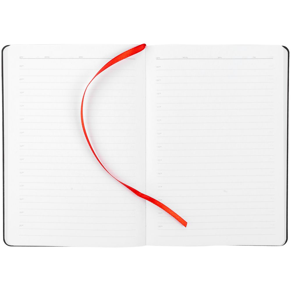 Ежедневник Flex New Brand, недатированный, красный / Миниатюра WWW (1000)
